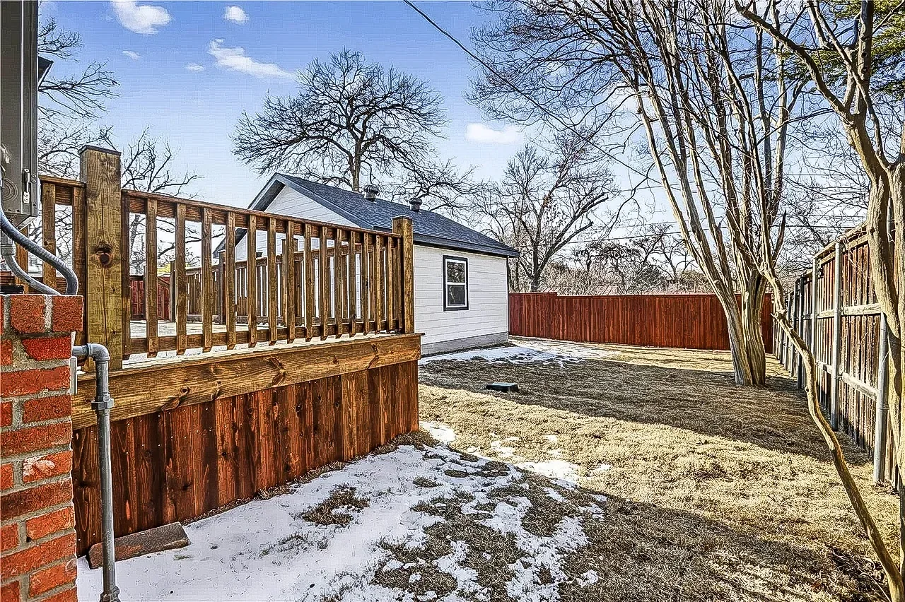 Backyard Deck Build Out completed by Utmost Builds in Lakewood, Texas