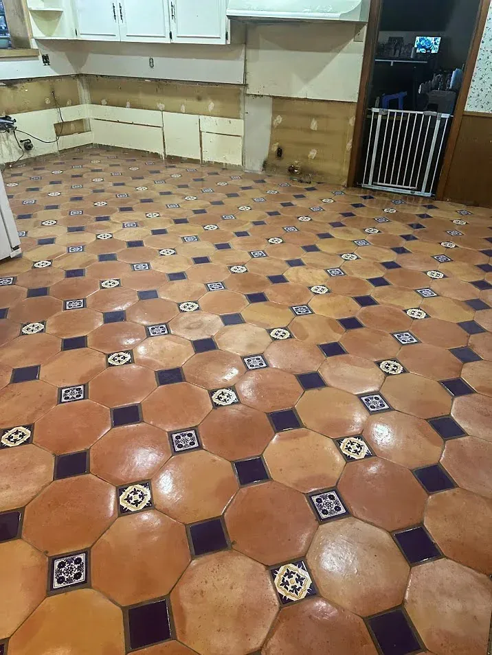 Tile Flooring Installation completed by Utmost Builds in Garland, Texas